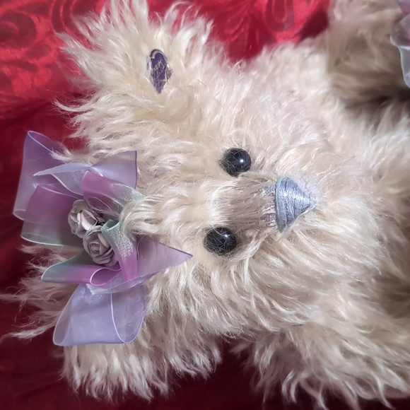 Vintage ANNETTE FUNICELLO* collectible musical plush 16" bear working cond. - Picture 2 of 11